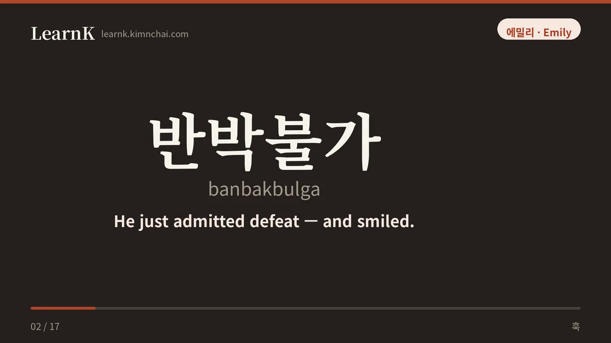 반박불가