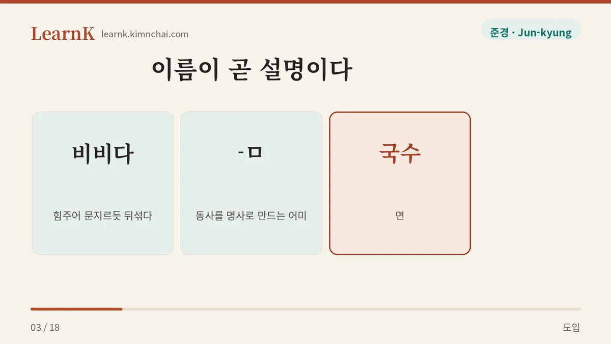 비빔국수