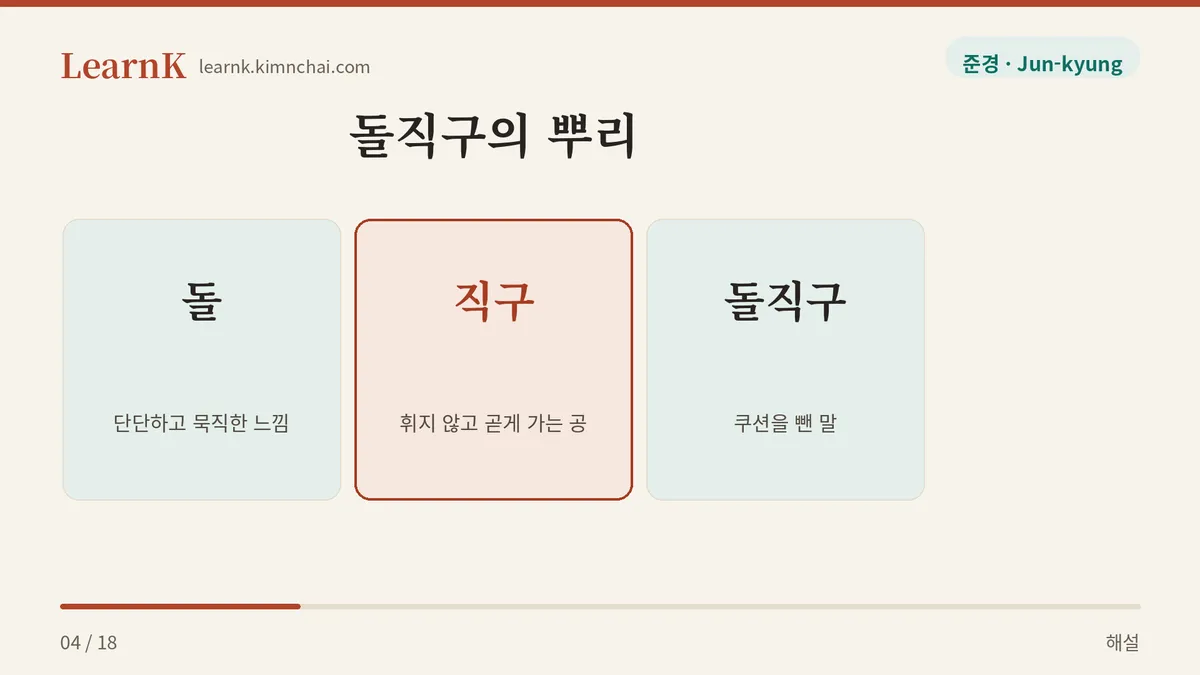 돌 더하기 직구
