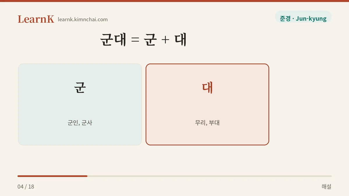 군 더하기 대
