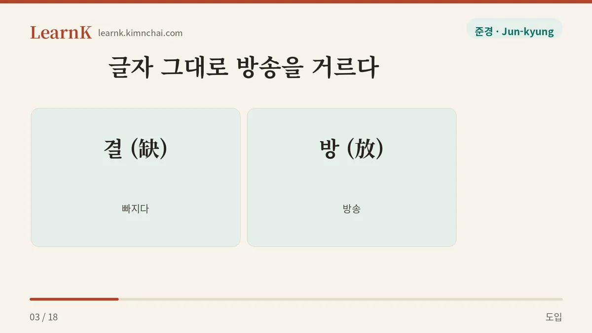결방 = 결 + 방