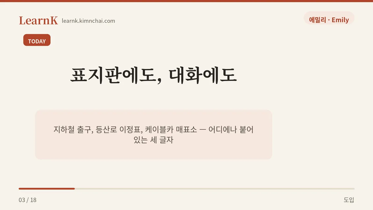 오늘의 표현