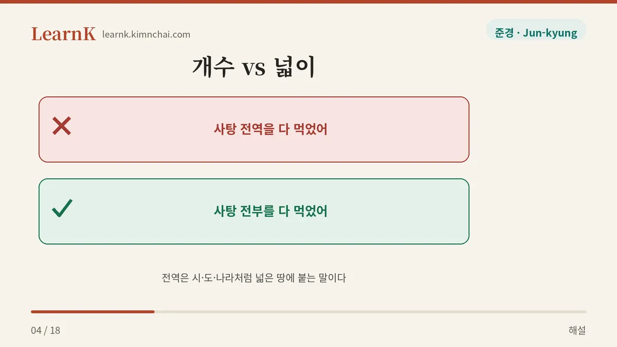 전역은 땅에 붙는다