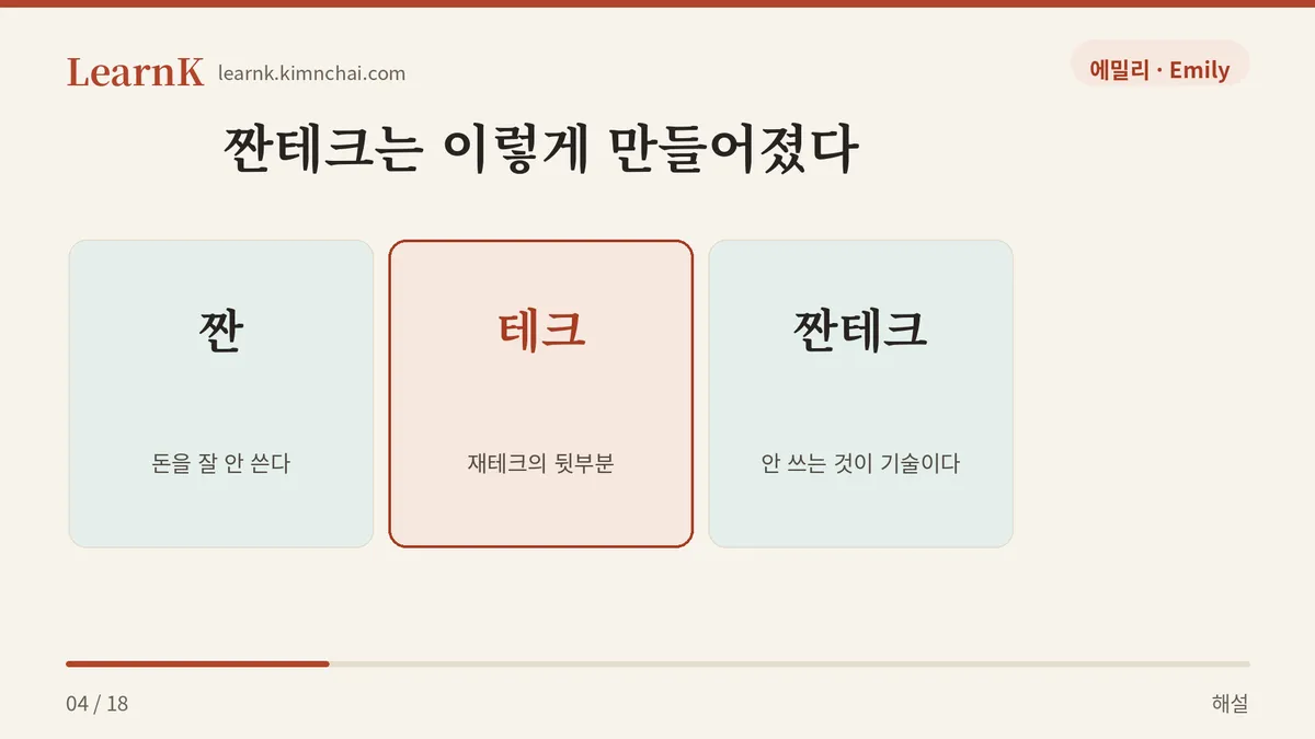 짠 + 재테크