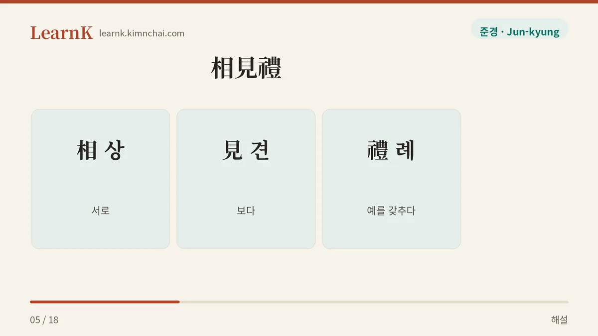 相見禮