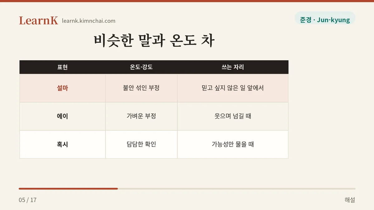 설마 에이 혹시