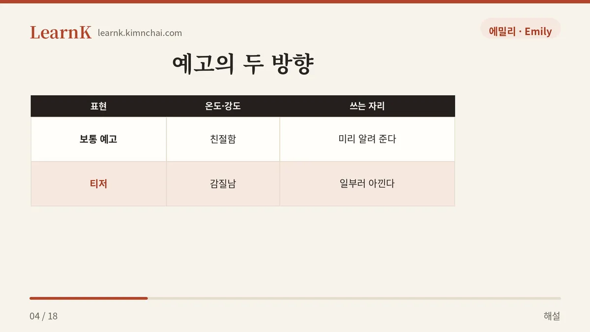 아끼는 것